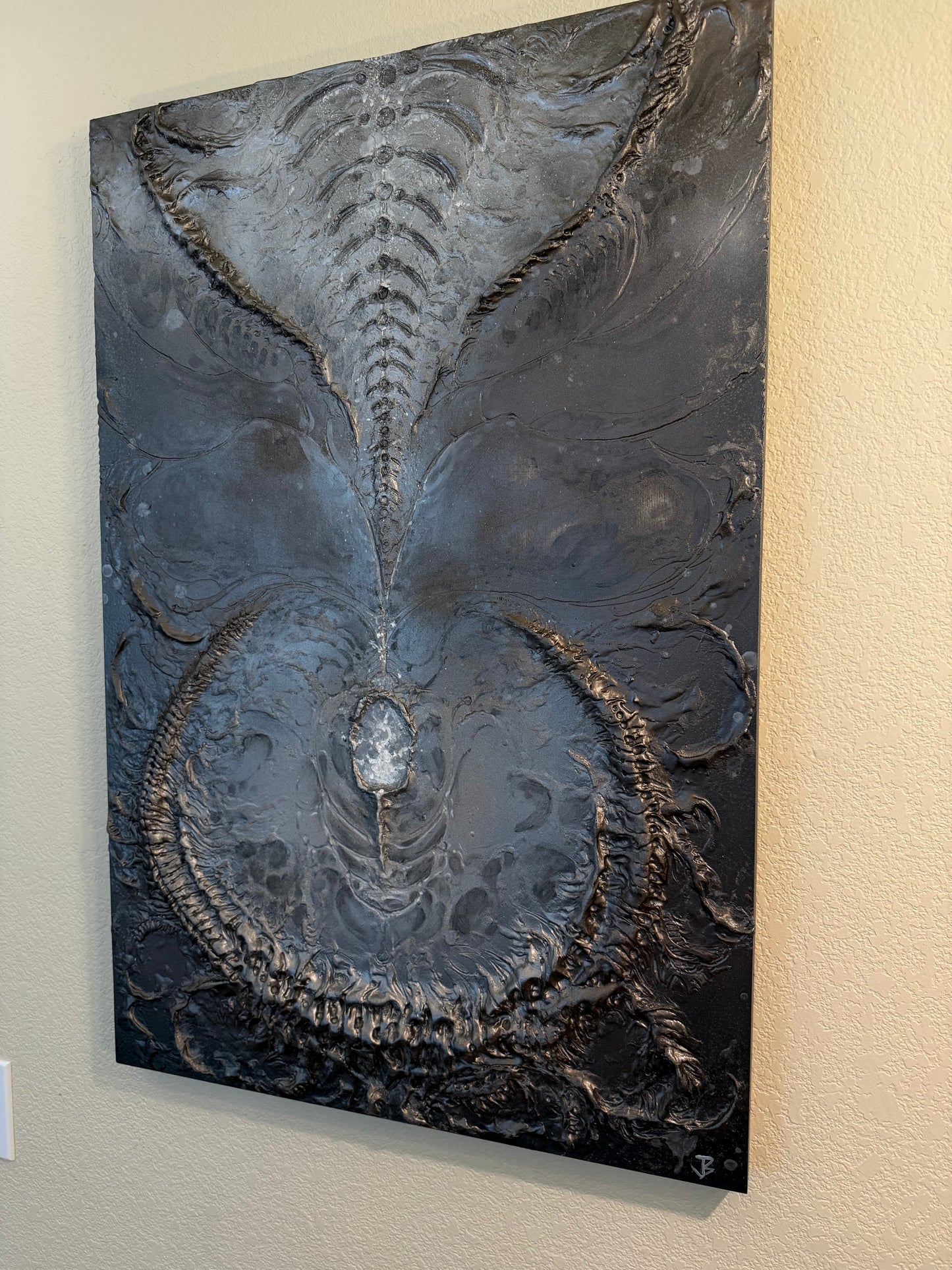 Synthetic Eclipse original painting.