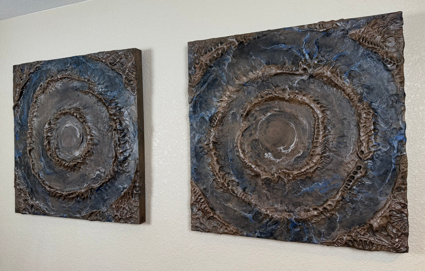 Richat Structure I - II original painting
