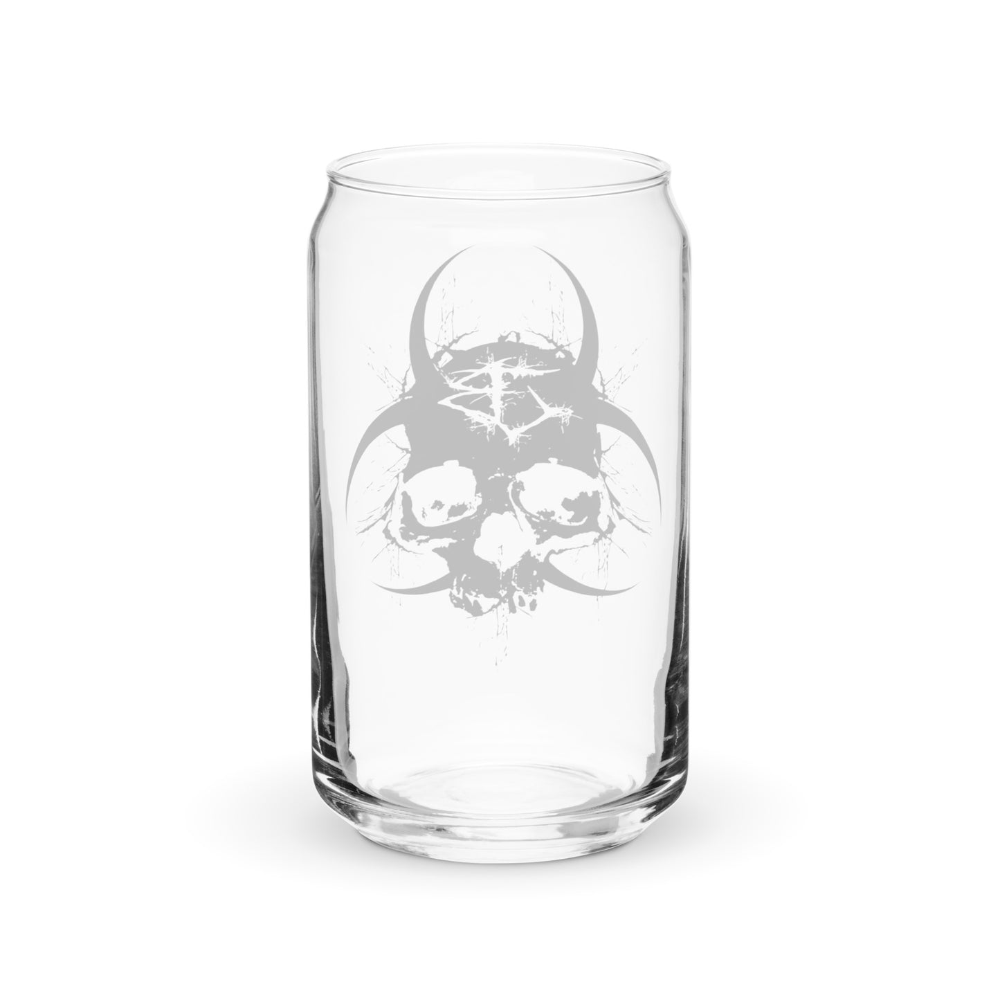 Can-shaped glass