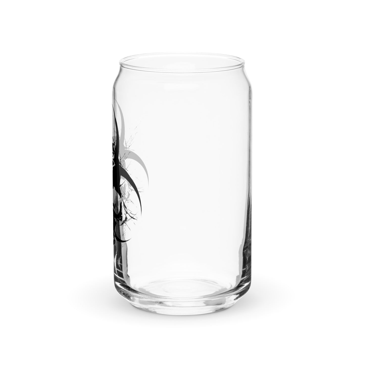 Can-shaped glass