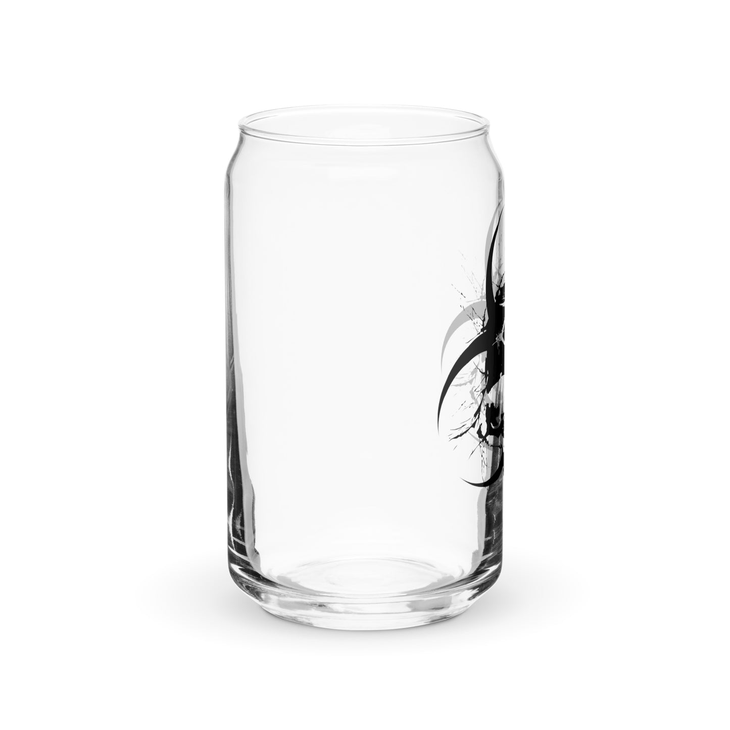 Can-shaped glass