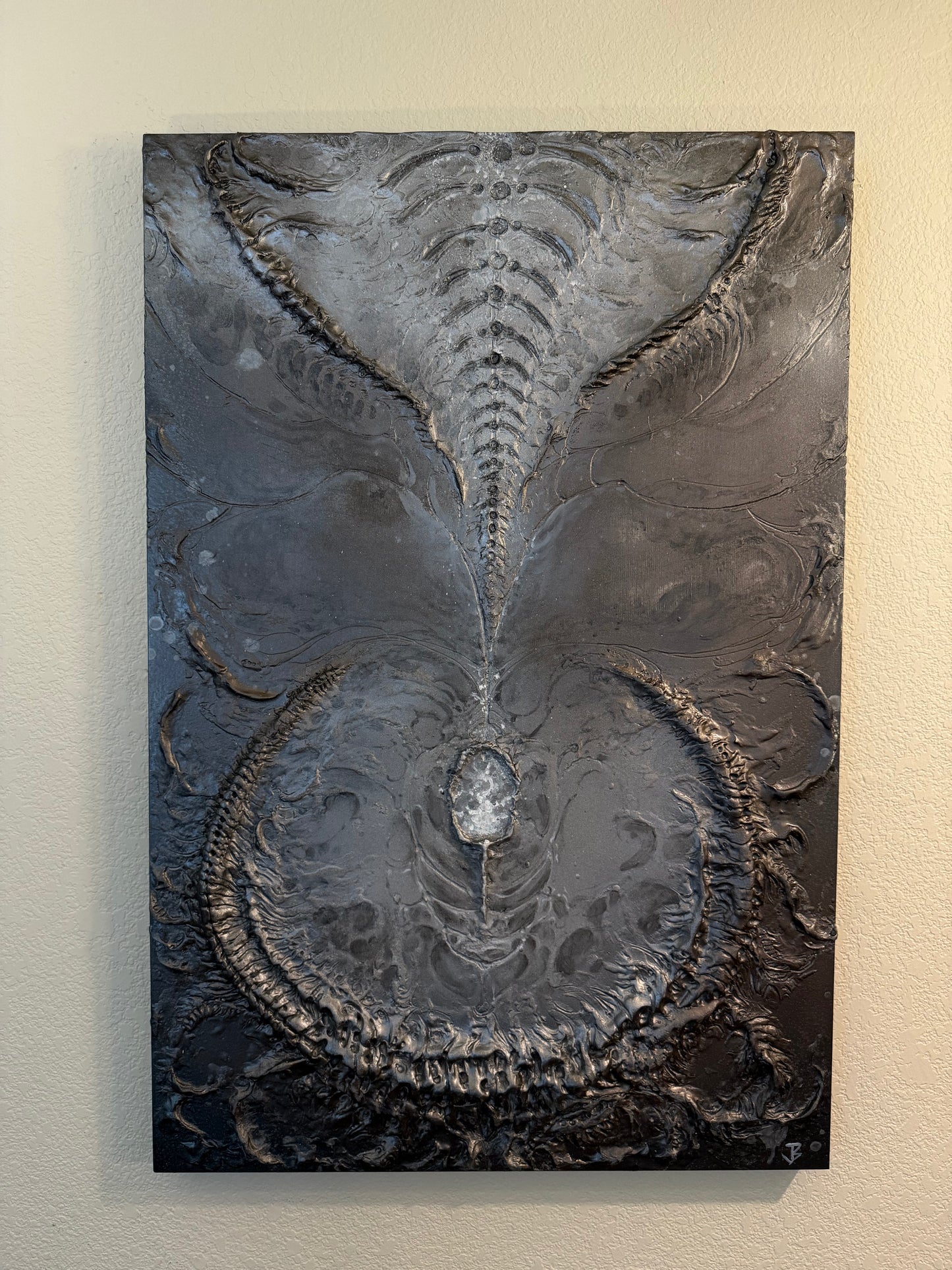 Synthetic Eclipse original painting.