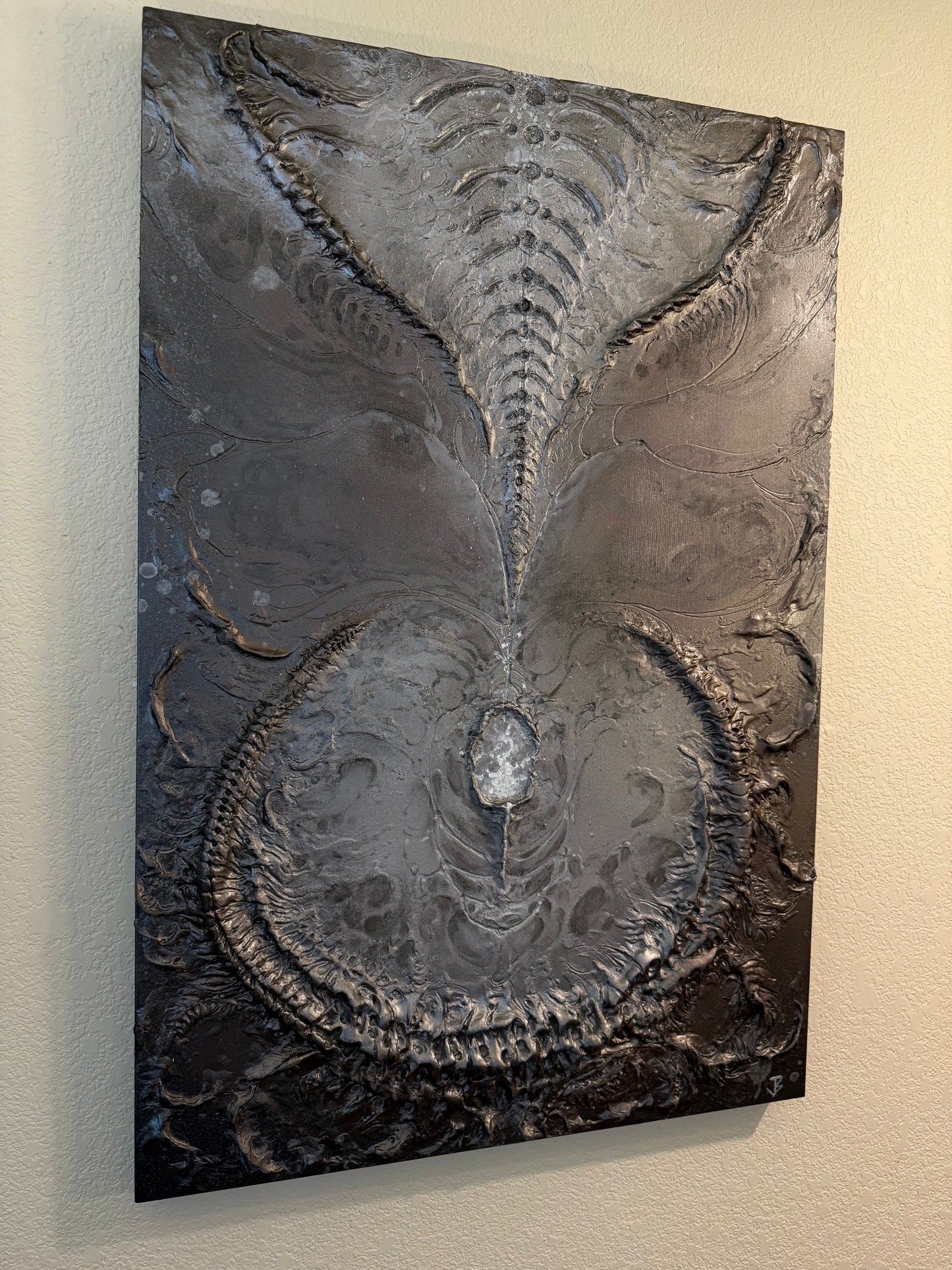 Synthetic Eclipse original painting.