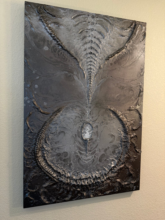 Synthetic Eclipse original painting.