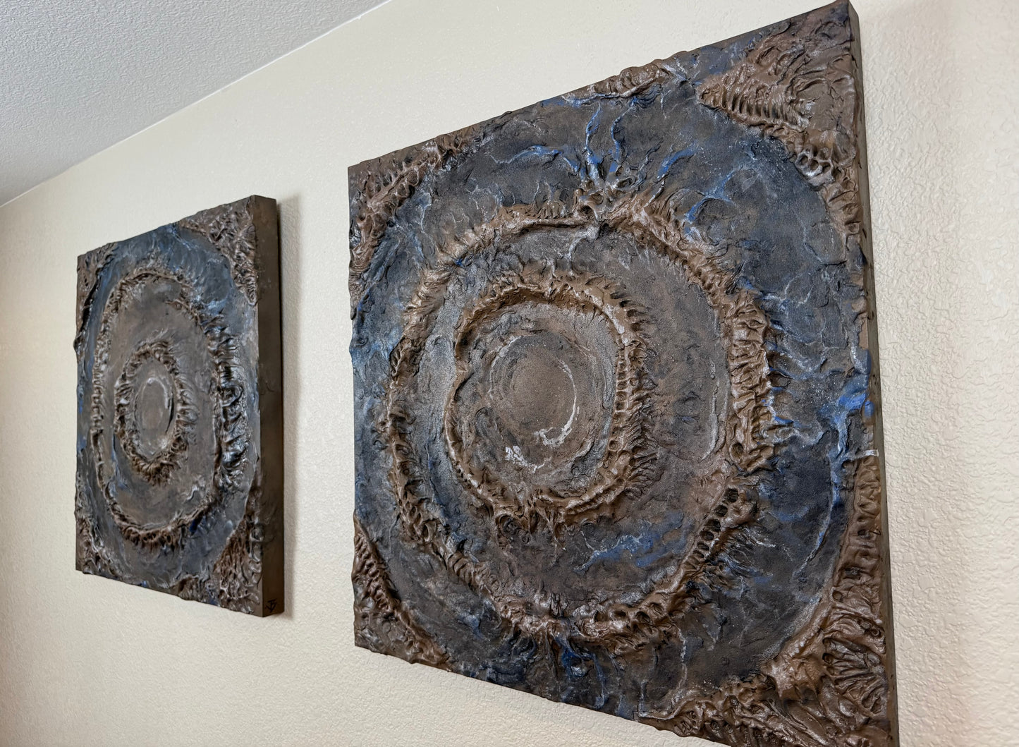 Richat Structure I - II  original painting