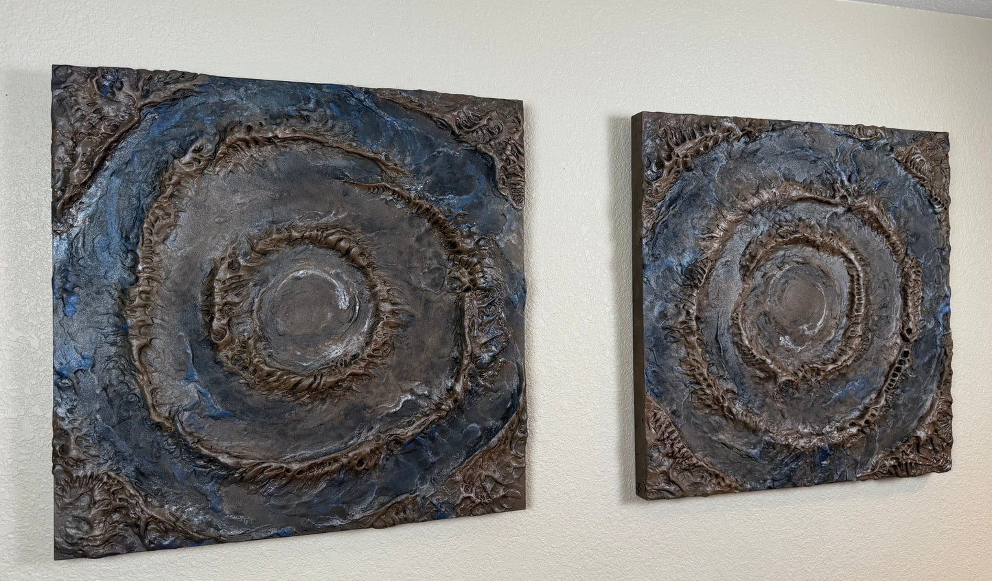 Richat Structure I - II  original painting